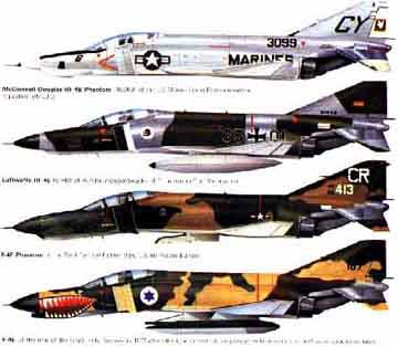 F4 Phantom-versions