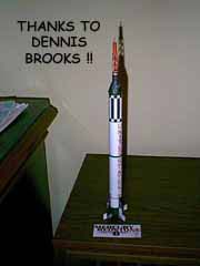 MERCURY CAPSULE MODEL