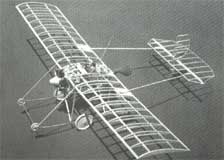 kuhni's flying mersey model airplane monoplane