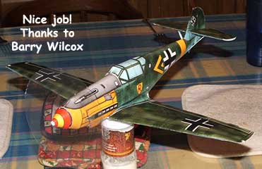 BArry WIlcox Me-109