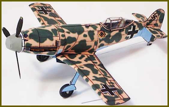 This Messerschmitt Me 209 is the model that won the FG Modeling Madness 