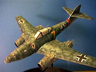 Messerschmitt Me 262 Fiddlers Green Cardmodel