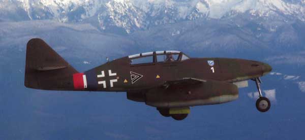 Messerschmitt Me 262 Swallow In Flight