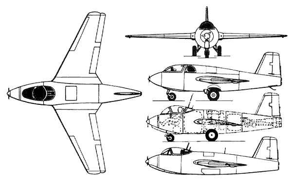 Messerschmitt ME-263 Fview