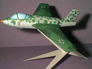 Messerschmitt Me 263 paper model