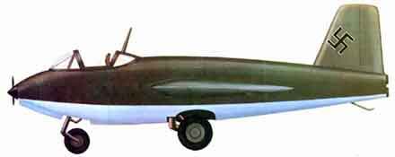 Messerschmitt ME-263 side