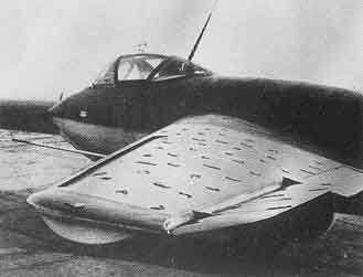 Messerschmitt ME-263 wing