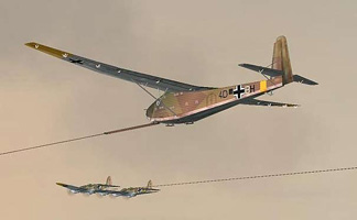 Heinkel Zwilling and  Me321