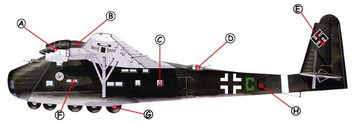 Messerschmitt Me 323 Callout