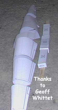 Me-321 wing in pieces
