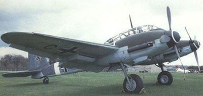 Messerschmitt Me210/Me410 Parked