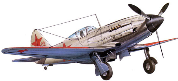 MiG-1 Fighter paper model