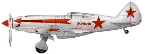 MiG-3 sideview