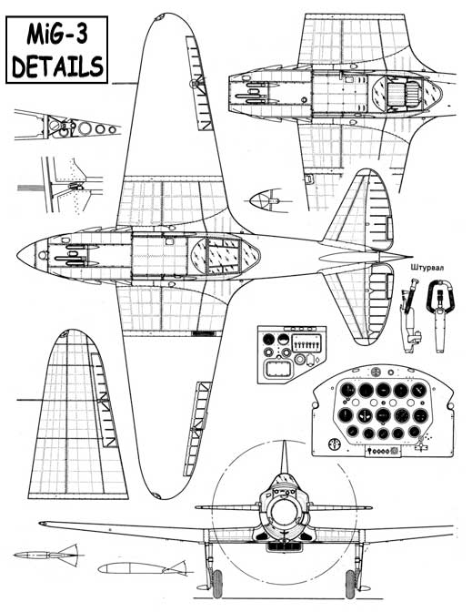 MiG-3 details