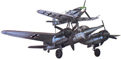 Misteln bomber JU-88