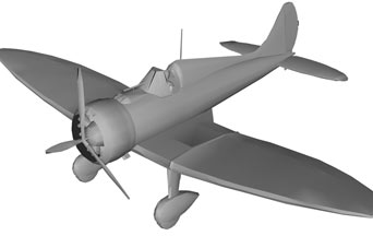 Mitsubishi A5M computer dwg