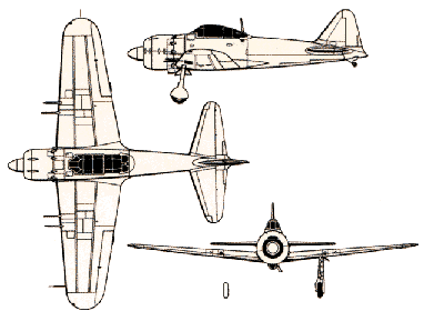 three views of the Zero