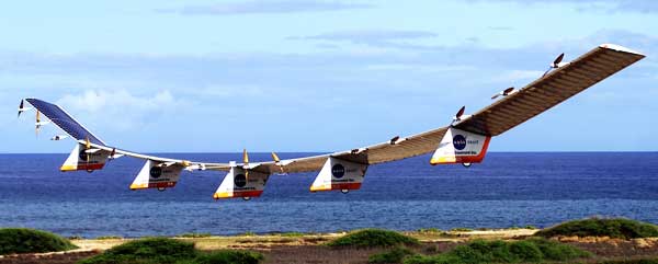 NASA Helios Solar Powerd Flying Wing