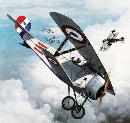 Nieuport 17 Painting