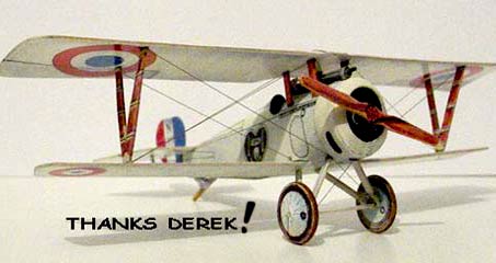 Nieuport 17 model