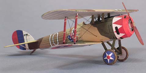 John's Nieuport 28 cardmodel