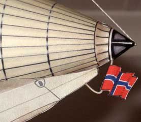 Norge airship flags