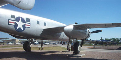 North American B25 in Museum