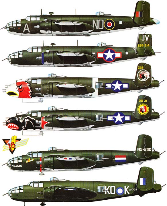 Markings - B25 Bomber