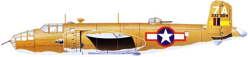 Sideview of B-25