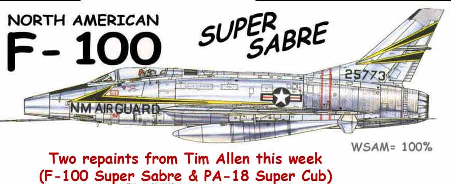 Tim Allens F-100 Super Sabre