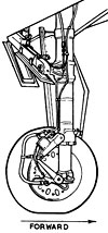 F-100 main gear