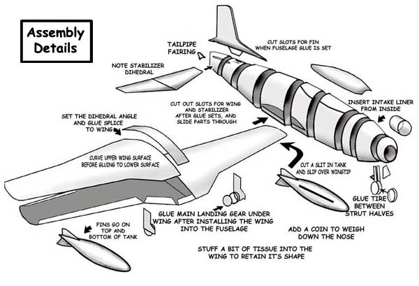 Assembly Details North American Fury
