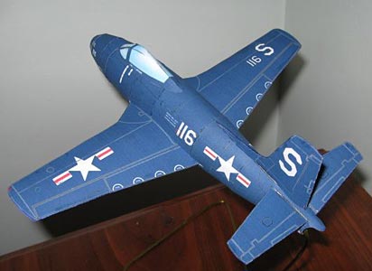 North American FJ-1 Left side