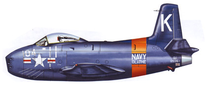 North American FJ-1 Fury color side