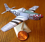 P-51 Mustang mini model