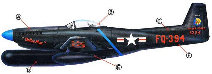 P-82 Twin Mustangs Callout