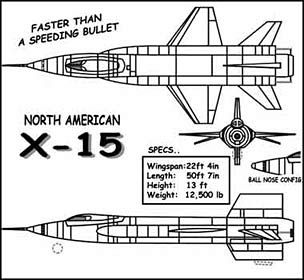 X-15-threeview