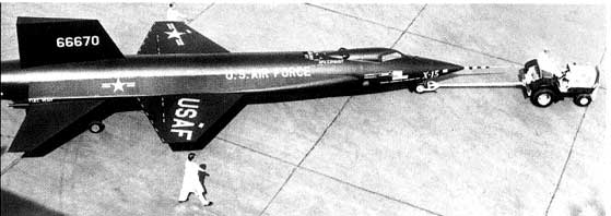 X-15-rolling out