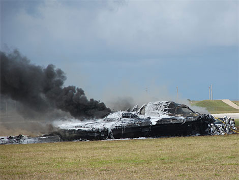 Northrop B-2 Spirit Crash