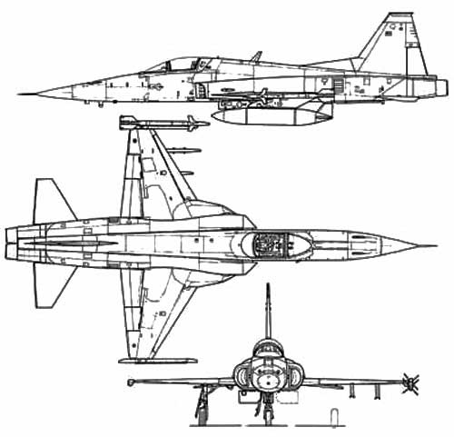 F-5 NORTHROP FREEDOM FIGHTER
