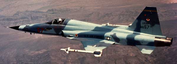 Northrop F-5 Freedom Fighter Inflight