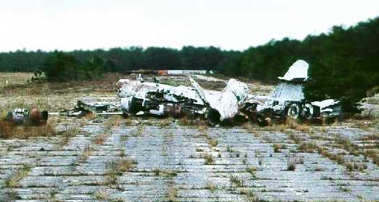 Nothrop F-89 Scropion Remains
