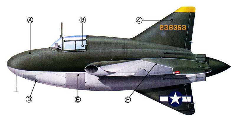 Northorp XP-56 Black Bullet Callout