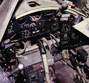 Northorp XP-56 Black Bullet Cockpit