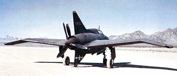 Northorp XP-56 Black Bullet Rear View
