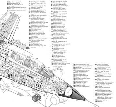 Panavia Tornado Cutaway Front