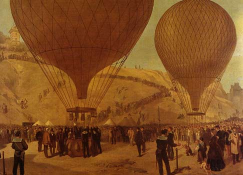 Launching Seige Balloons