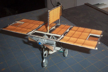 Richard Pearse Early Flying Machine paper model