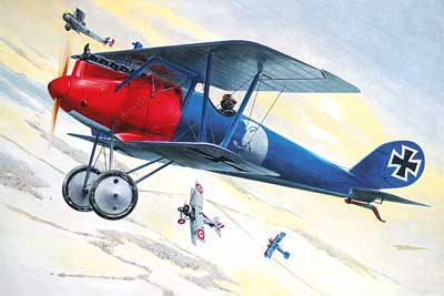 Pfalz D.III Painting