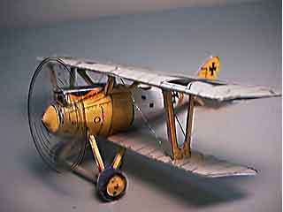 Pfalz DIII WWI German Scout paper model